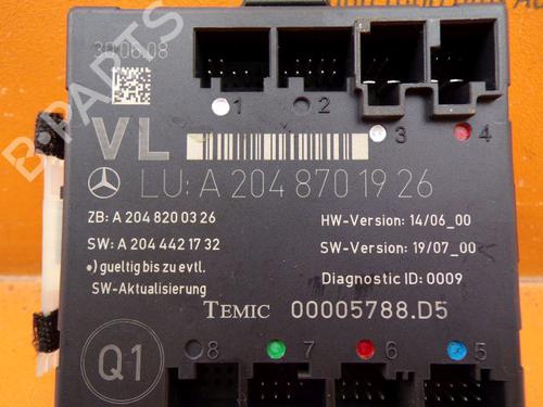 Electronic module MERCEDES-BENZ C-CLASS T-Model (S204) C 180 Kompressor (204.246) | BP33154491M83 - Image 4