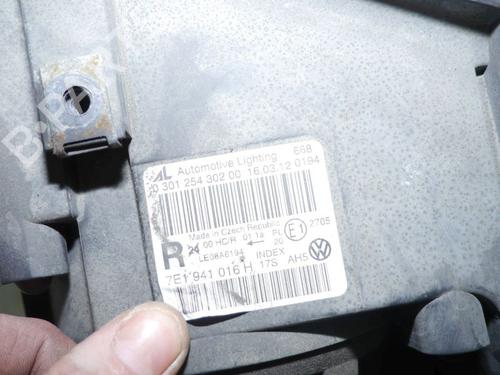Right headlight VW TRANSPORTER T5 Van (7HA, 7HH, 7EA, 7EH) 1.9 TDI | BP33141660C29 - Image 5