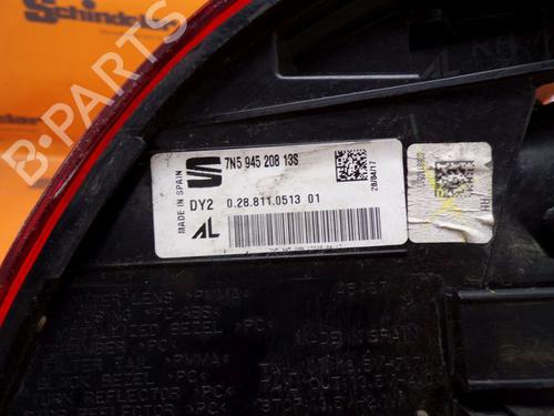 Right taillight SEAT ALHAMBRA (710, 711) 2.0 TSI | BP24414029C35 