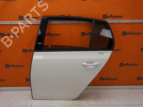 Used Left rear door VW GOLF VI (5K1) 1.6 TDI (105 hp) 24413446