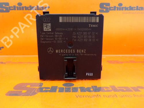 Elektronisk modul MERCEDES-BENZ S-CLASS (W221, V221) S 320 CDI (221.022, 221.122) (235 hp) 33147745