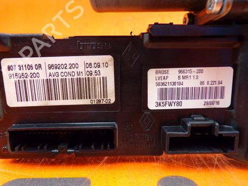 Left front window motor RENAULT SCÉNIC III (JZ0/1_) 1.5 dCi | BP28363536E21 