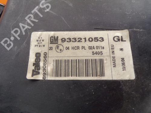 Højre forlygte OPEL MERIVA A MPV (X03) 1.6 (E75) | BP27307469C29 