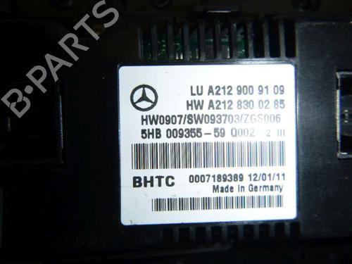 Climate control MERCEDES-BENZ E-CLASS (W212) E 220 CDI / BlueTEC (212.001, 212.002) | BP33142339I5 - Image 3
