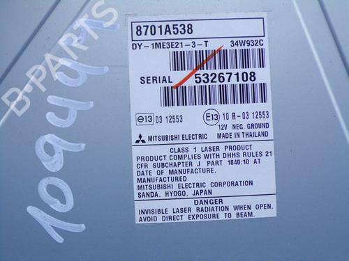 Radio MITSUBISHI MIRAGE / SPACE STAR VI Hatchback (A0_A) 1.0 (A05A) | BP33149822E6  - Image 8