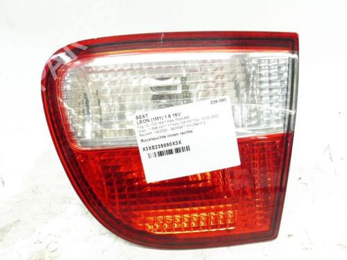Used Right tailgate light SEAT LEON (1M1) 1.6 16 V (105 hp) 24384120