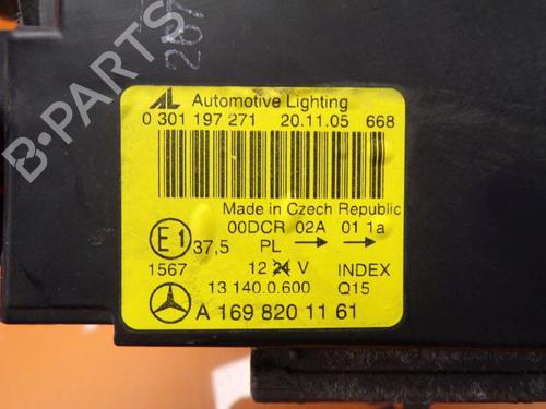 Left headlight MERCEDES-BENZ A-CLASS (W169) A 200 CDI (169.008, 169.308) | BP24393012C28 