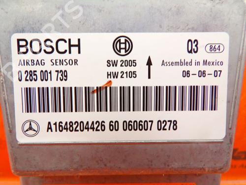ECU airbags MERCEDES-BENZ R-CLASS (W251, V251) R 320 CDI 4-matic (251.022, 251.122) | BP24392804M53 