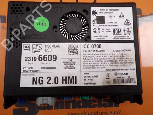 Control unit OPEL INSIGNIA A Sports Tourer (G09) 2.0 CDTI (35) | BP24393210M11 