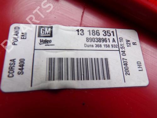Right taillight OPEL CORSA D (S07) 1.4 (L08, L68) | BP32833766C35 - Image 5