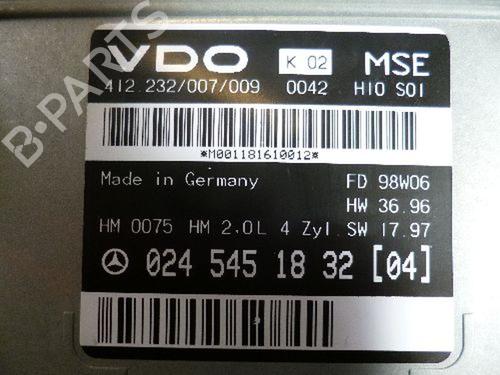 Engine control unit (ECU) MERCEDES-BENZ E-CLASS (W210) E 200 (210.035) | BP23506988M57 