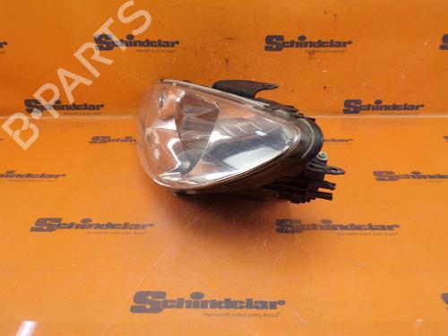 Left headlight PEUGEOT 206 CC (2D) 1.6 16V (2DNFUF, 2DNFUR) | BP24412783C28 