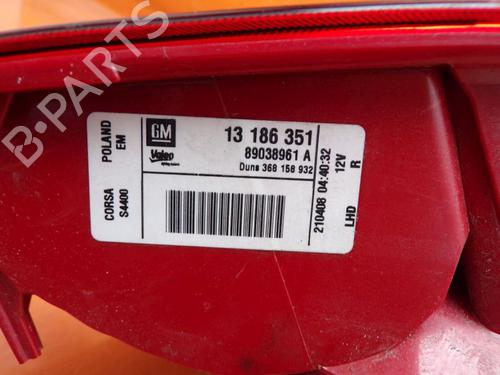Right taillight OPEL CORSA D (S07) 1.2 (L08, L68) | BP24414276C35 