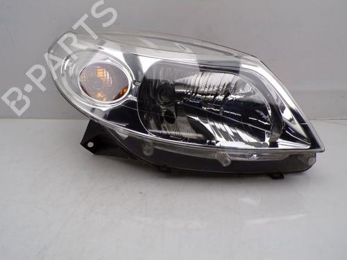 Højre forlygte DACIA SANDERO 1.4 (BS0C, BS0A, BS0G, BS1F, BS0E) (75 hp) 33155212