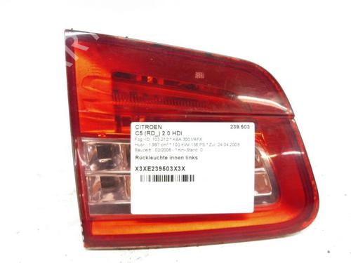 Used Left tailgate light CITROËN C5 III (RD_) 2.0 HDi (RDRHD8, RDRHDJ, RDRHR8, RDRHRJ) (136 hp) 30669525