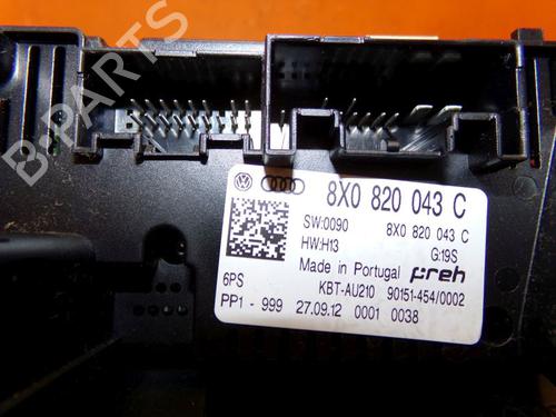 Climate control AUDI A1 (8X1, 8XK) 1.4 TFSI | BP32646871I5