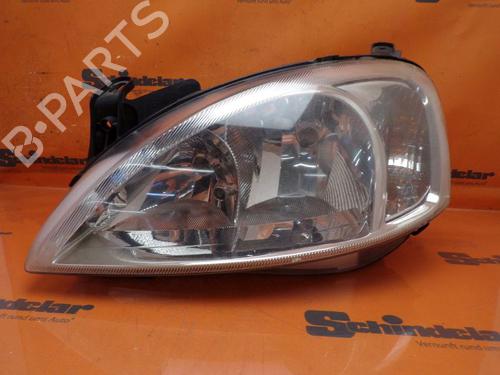 Venstre forlygte OPEL CORSA C (X01) 1.0 (F08, F68) (60 hp) 28152400