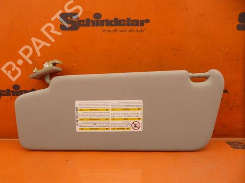 Used Right sun visor MERCEDES-BENZ C-CLASS T-Model (S204) C 180 Kompressor (204.246) (156 hp) 32837846
