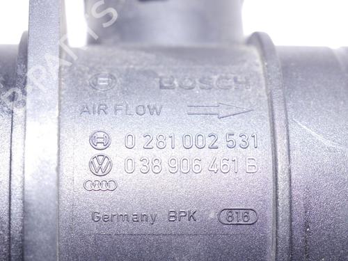 Mass air flow sensor SKODA OCTAVIA II (1Z3) 1.9 TDI | BP24380527M95 