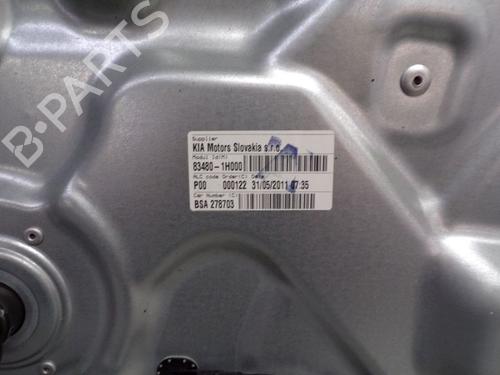 Rear right window mechanism KIA CEE'D Hatchback (ED) 1.4 CVVT | BP32639561C25