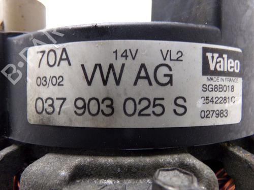 Alternateur VW LUPO I (6X1, 6E1) 1.0 | BP30916688M7