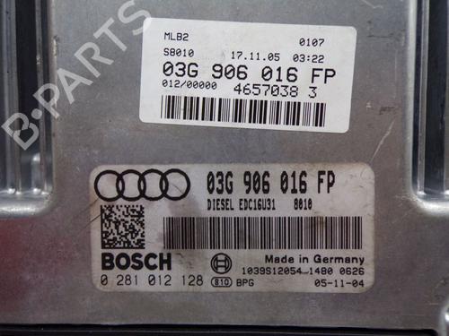 Engine control unit (ECU) AUDI A4 B7 Avant (8ED) 2.0 TDI | BP32252688M57 