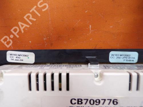 Climate control MERCEDES-BENZ M-CLASS (W163) ML 270 CDI (163.113) | BP25981698I5 