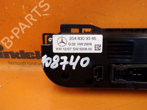 Climate control MERCEDES-BENZ C-CLASS (W204) C 200 Kompressor (204.041) | BP24392920I5 