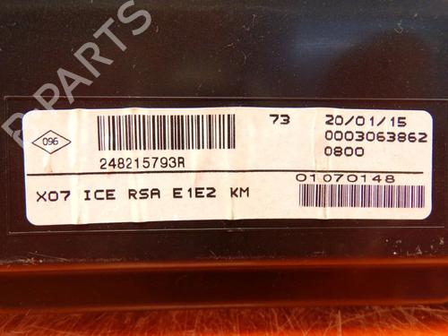Instrument cluster RENAULT TWINGO III (BCM_, BCA_) 0.9 TCe 90 (BCM9, BCM2) | BP33148599C47 - Image 4