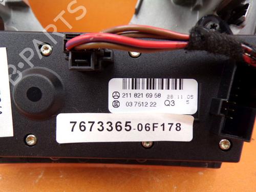 Middle console MERCEDES-BENZ E-CLASS T-Model (S211) E 220 T CDI (211.206) | BP32640959I22 