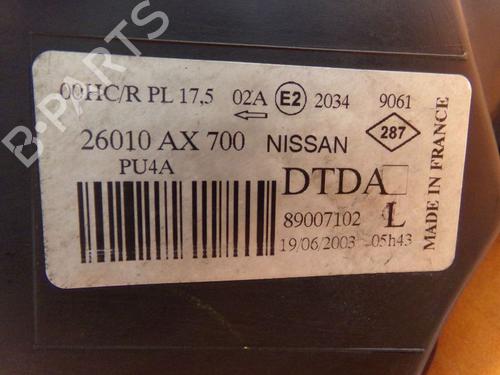 Right headlight NISSAN MICRA III (K12) 1.0 16V | BP28152431C29 