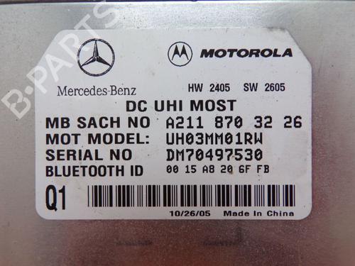 Control unit MERCEDES-BENZ C-CLASS (W203) C 200 CDI (203.004) | BP28711071M11