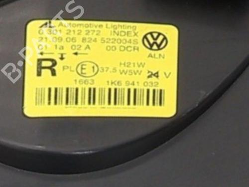 Right headlight VW GOLF V (1K1) 1.9 TDI | BP40024616C29 - Image 7