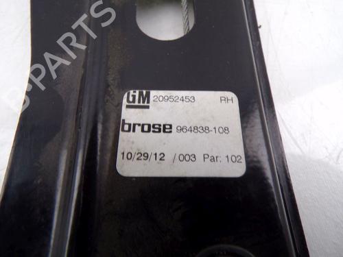 Front right window mechanism OPEL INSIGNIA A (G09) 2.0 CDTI (68) | BP33156991C23 - Image 8