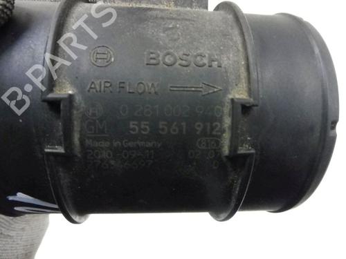Mass air flow sensor OPEL MERIVA B MPV (S10) 1.3 CDTI (75) | BP32637017M95