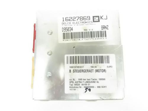 Used Engine control unit (ECU) OPEL ASTRA F Saloon (T92) 1.6 i 16V (F19, M19) (100 hp) 32635801