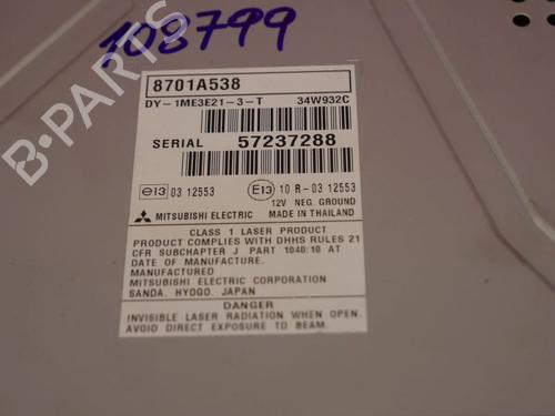 Radio MITSUBISHI MIRAGE / SPACE STAR VI Hatchback (A0_A) 1.0 (A05A) | BP32644346E6