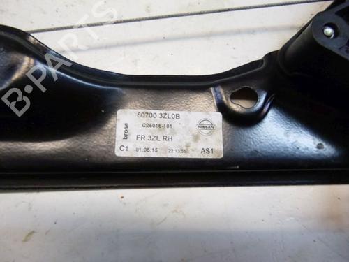 Front right window mechanism NISSAN PULSAR Hatchback (C13) 1.5 dCi | BP33141849C23 - Image 2