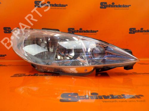 Used Right headlight PEUGEOT 206 Hatchback (2A/C) 1.4 i (75 hp) 24390051
