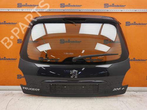 Used Tailgate PEUGEOT 206+ (2L_, 2M_) 1.4 i (2LKFWA, 2MKFWA) (75 hp) 27543722