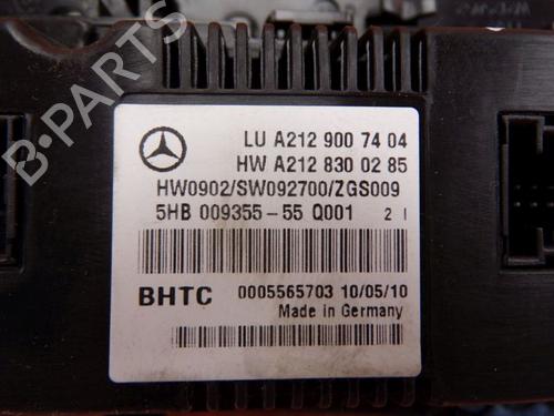 Climate control MERCEDES-BENZ E-CLASS (W212) E 350 CDI (212.025) | BP33149926I5  - Image 5