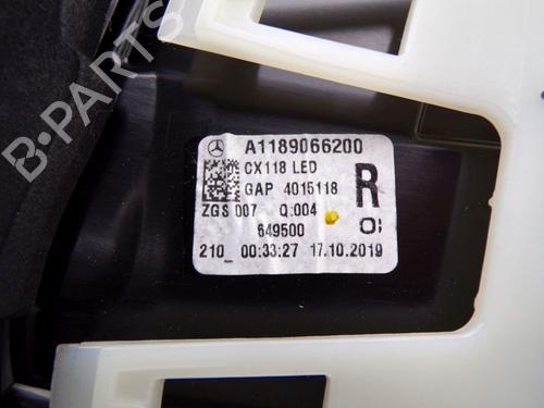 Right tailgate light MERCEDES-BENZ CLA Shooting Brake (X118) CLA 180 (118.684) | BP31691896C80 