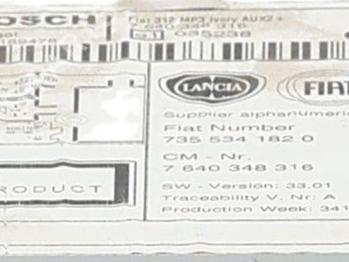 Radio FIAT 500 (312_) 1.2 (312AXA1A) | BP36367323E6  - Image 6
