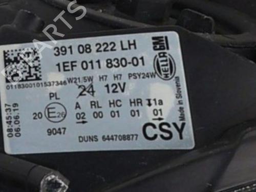 Left headlight OPEL CORSA E (X15) 1.0 (08, 68) | BP39567068C28  - Image 6