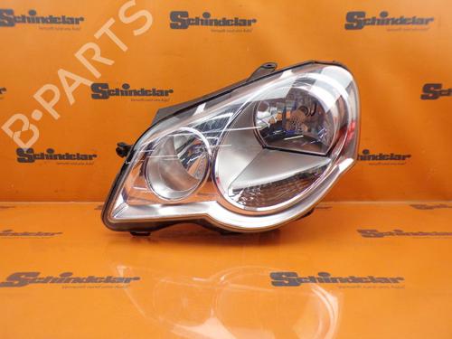 Venstre forlygte VW POLO IV (9N_, 9A_) 1.2 12V (64 hp) 32647372