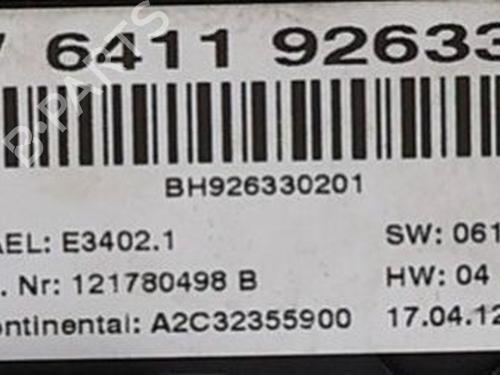 Climate control BMW 3 Touring (E91) 320 d | BP34615771I5  - Image 5