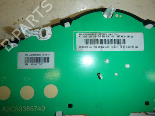 Instrument cluster CITROËN C3 II (SC_) 1.2 VTi 82 | BP33684030C47 - Image 3