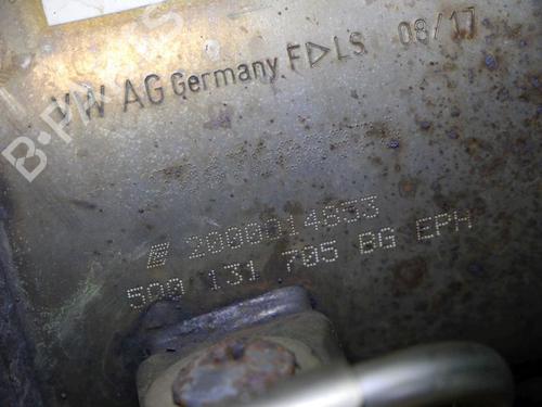 Particulate filter VW CADDY IV Box Body/MPV (SAA, SAH) 2.0 TDI | BP32652334M81