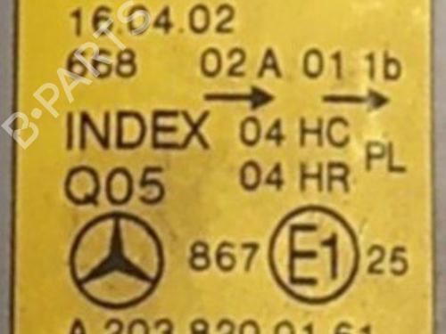 Left headlight MERCEDES-BENZ C-CLASS (W203) C 180 (203.035) | BP34634794C28  - Image 6