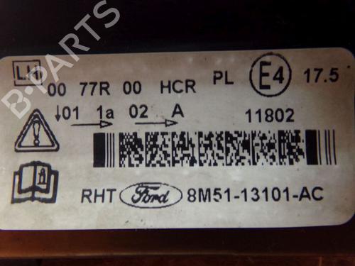 Left headlight FORD FOCUS II (DA_, HCP, DP) 1.6 | BP33154114C28  - Image 8